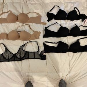 6 New Victoria Secret Bras